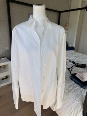 Michelle Farmer Label White Blouse